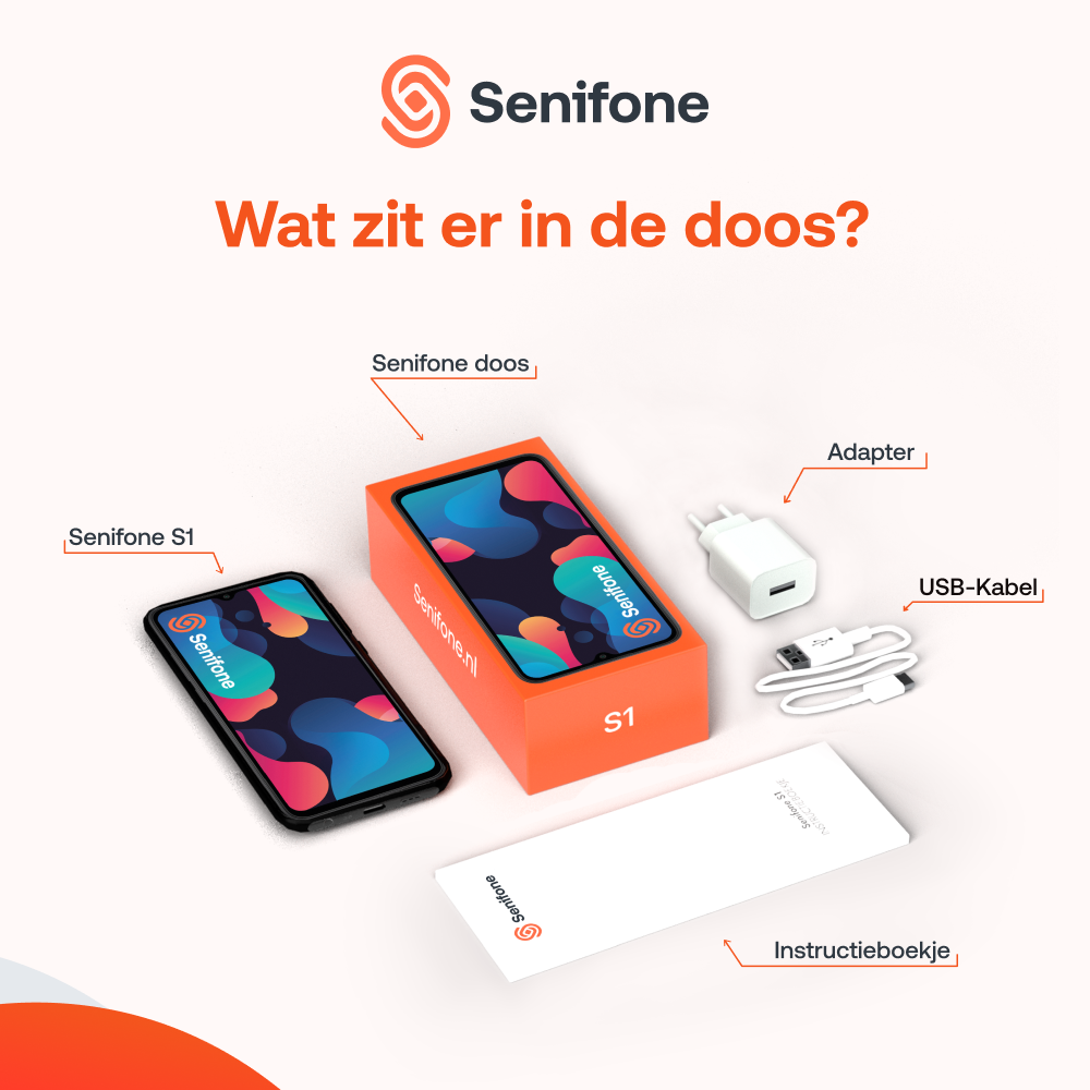 Senifone S1 - Seniors Smartphone