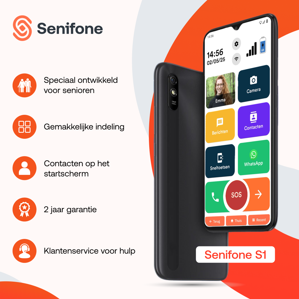 Senifone S1 - Seniors Smartphone