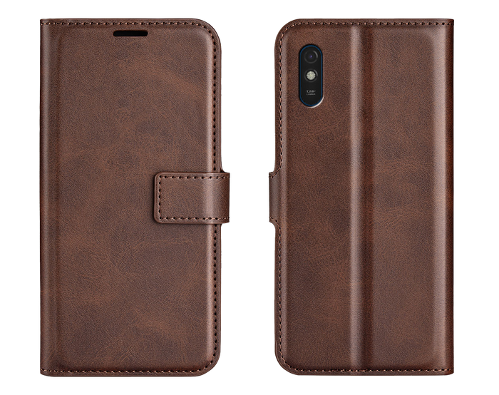 Wallet case with card slots - Brown