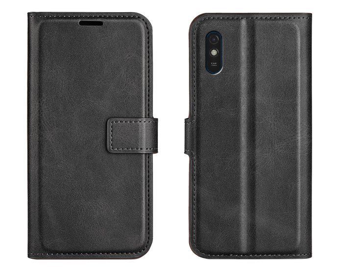 Wallet case with card slots - Black