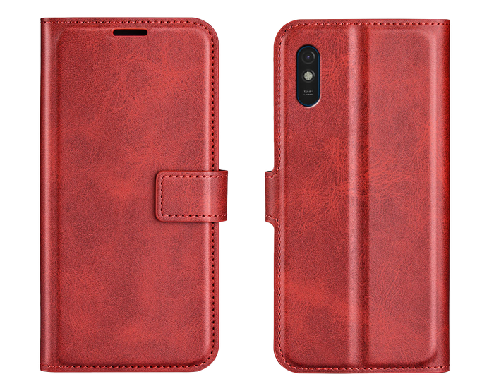 Wallet case with card slots - Red